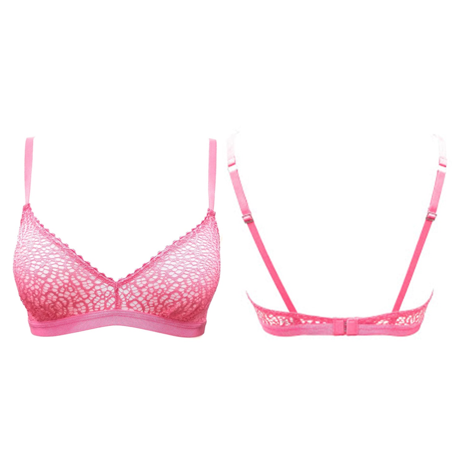 La Perla Unpadded Lace Triangle Bralette Womens Style : 906126 - 0045