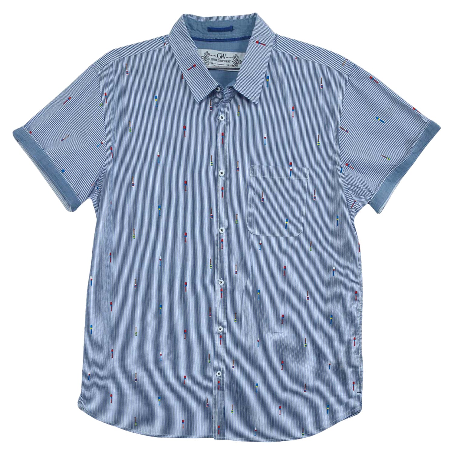Giorgio West Modern Fit Shirt Mens Style : Dp4308mw