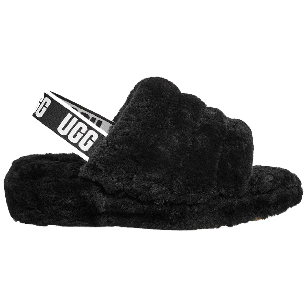 UGG Fluff Yeah Slide Black (Women&