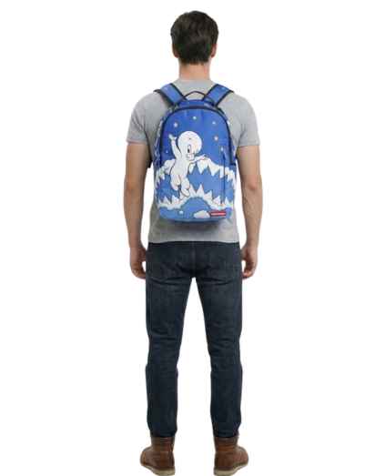 Sprayground Casper Clouds Shark Dlxsr Backpack Unisex Style : 910b6076nsz