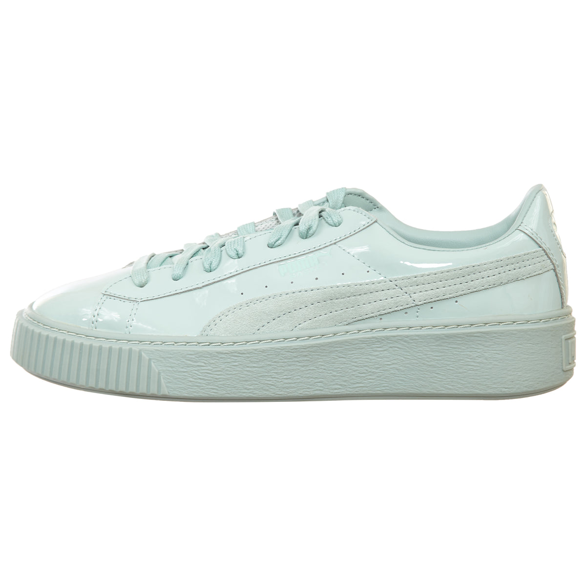 Puma Basket Platform Patent Womens Style : 363558