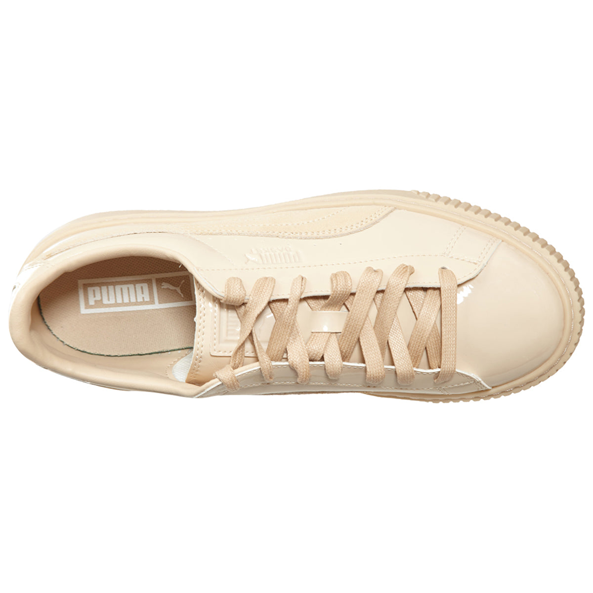 Puma Basket Platform Patent Womens Style : 363558