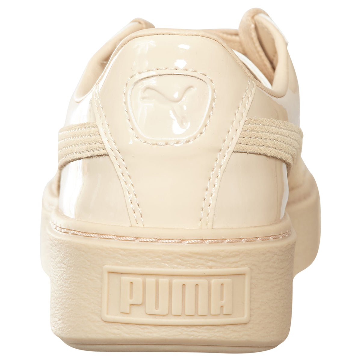 Puma Basket Platform Patent Womens Style : 363558