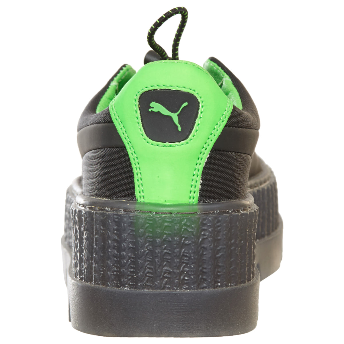 Puma Cleated Creeper Surf Rihanna Fenty Black Green (Women&