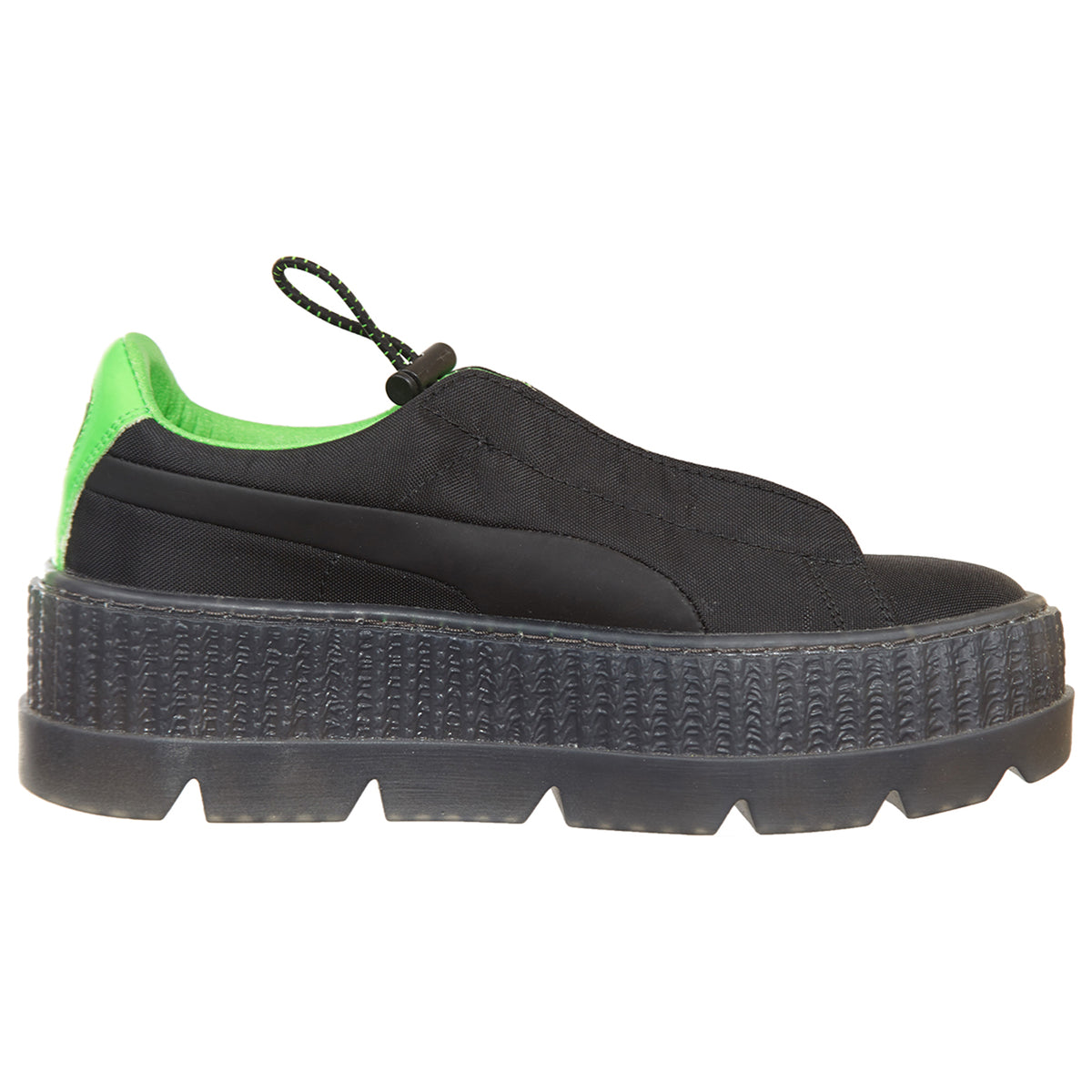 Puma Cleated Creeper Surf Rihanna Fenty Black Green (Women&