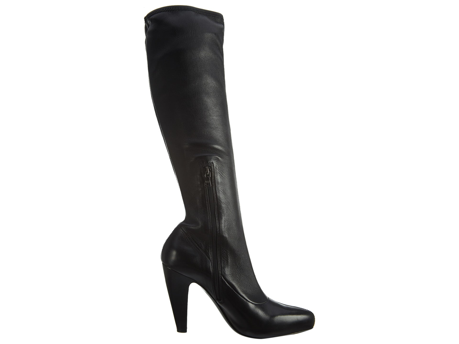 PRADA WOMENS NAPPA STRETCH LEATHER SHOE - STYLE
