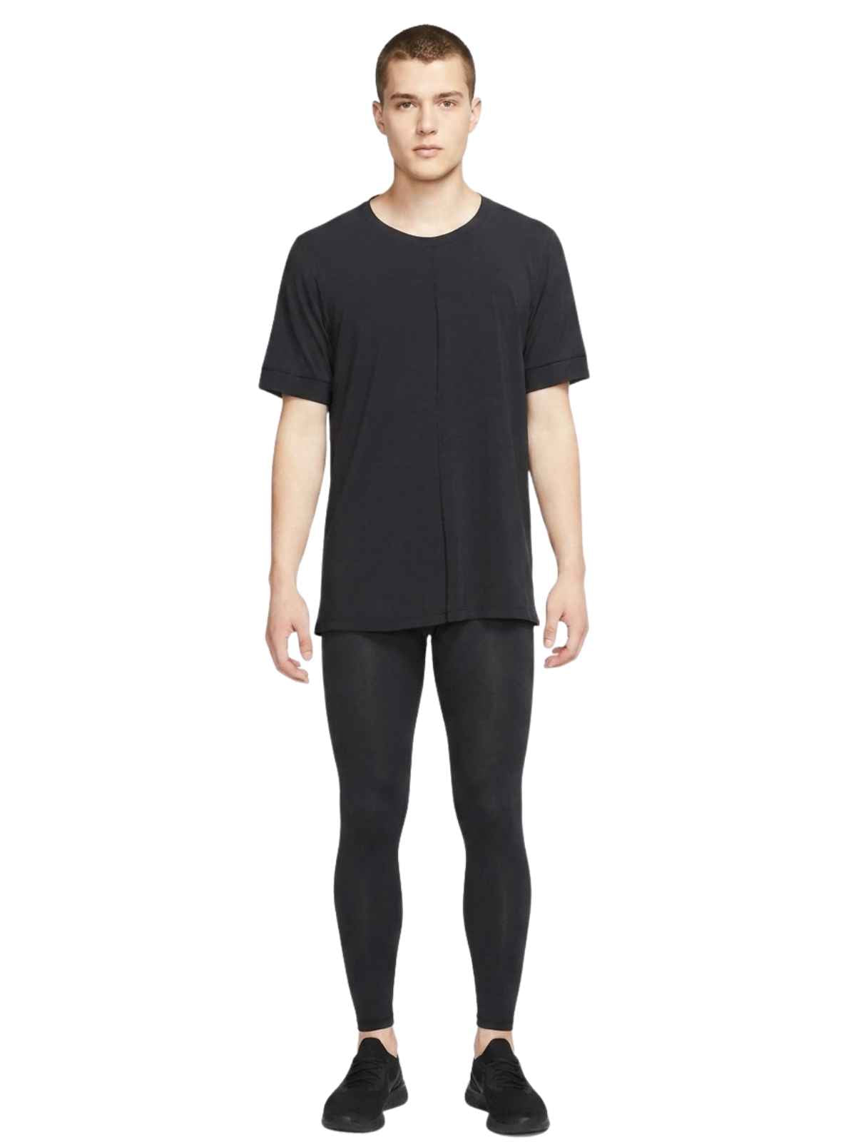 Nike Yoga Dri-fit Short-sleeve Top Mens Style : Bv4034