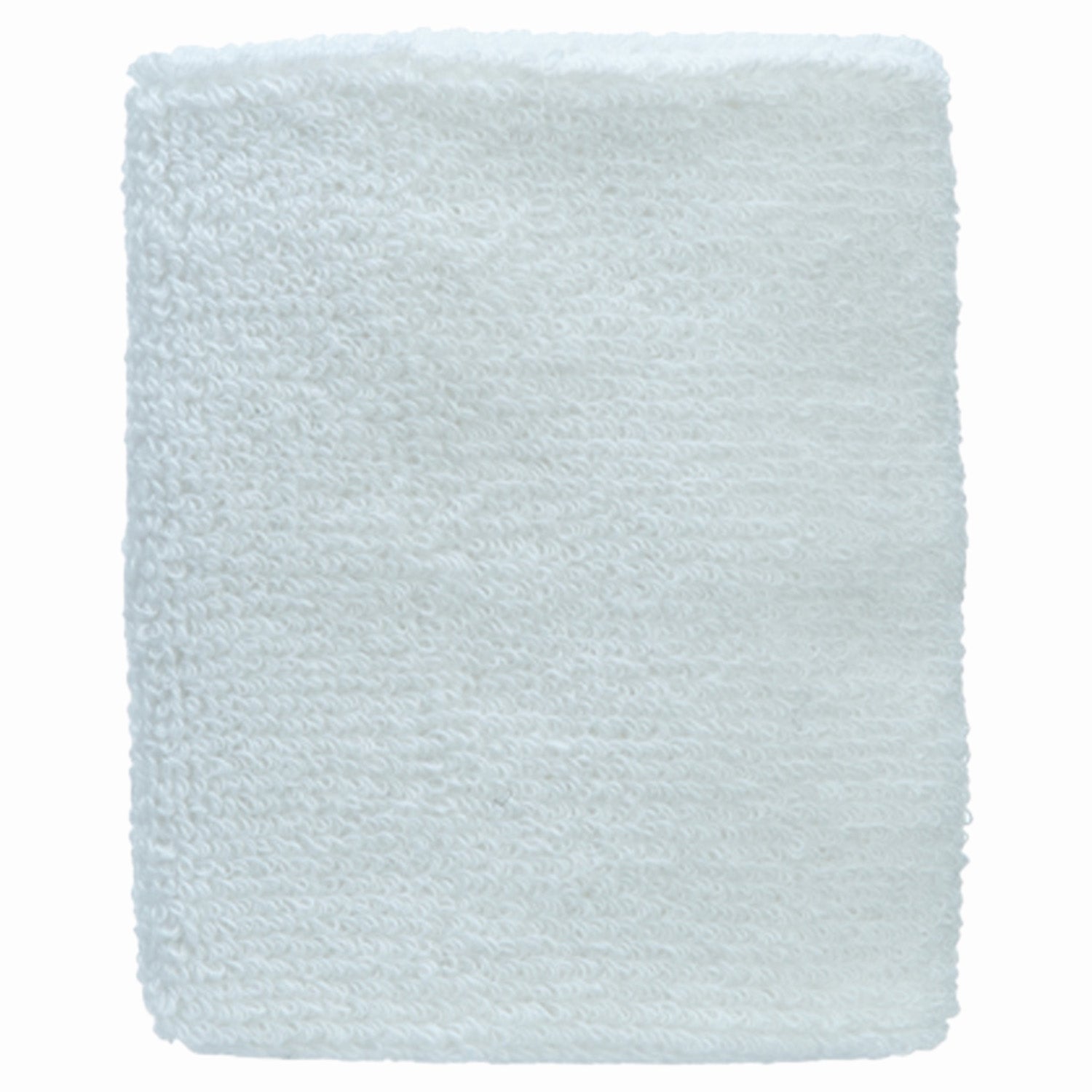 FOR BARE FEET TWO DOUBLE WIDE WRISTBAND # STYLE # 440 - WHITE