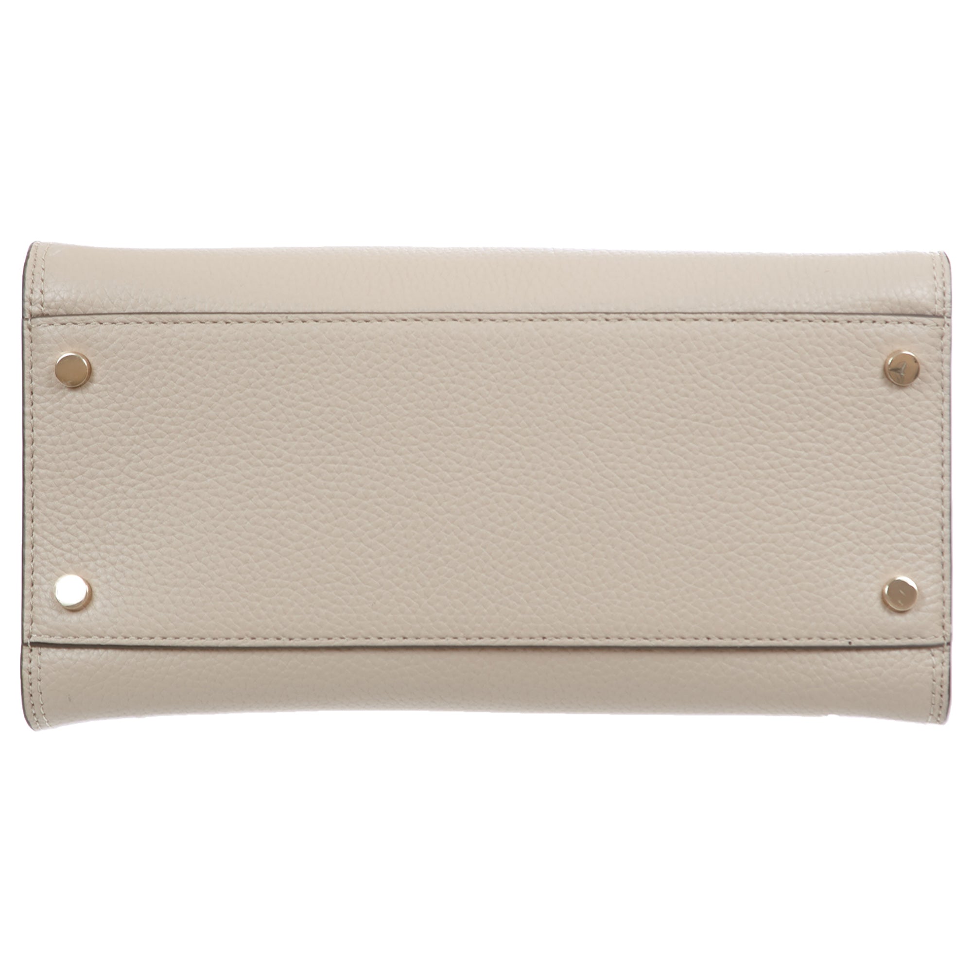 Kate Spade Rowe Leather Top Zip Satchel Bag Small Warm Beige