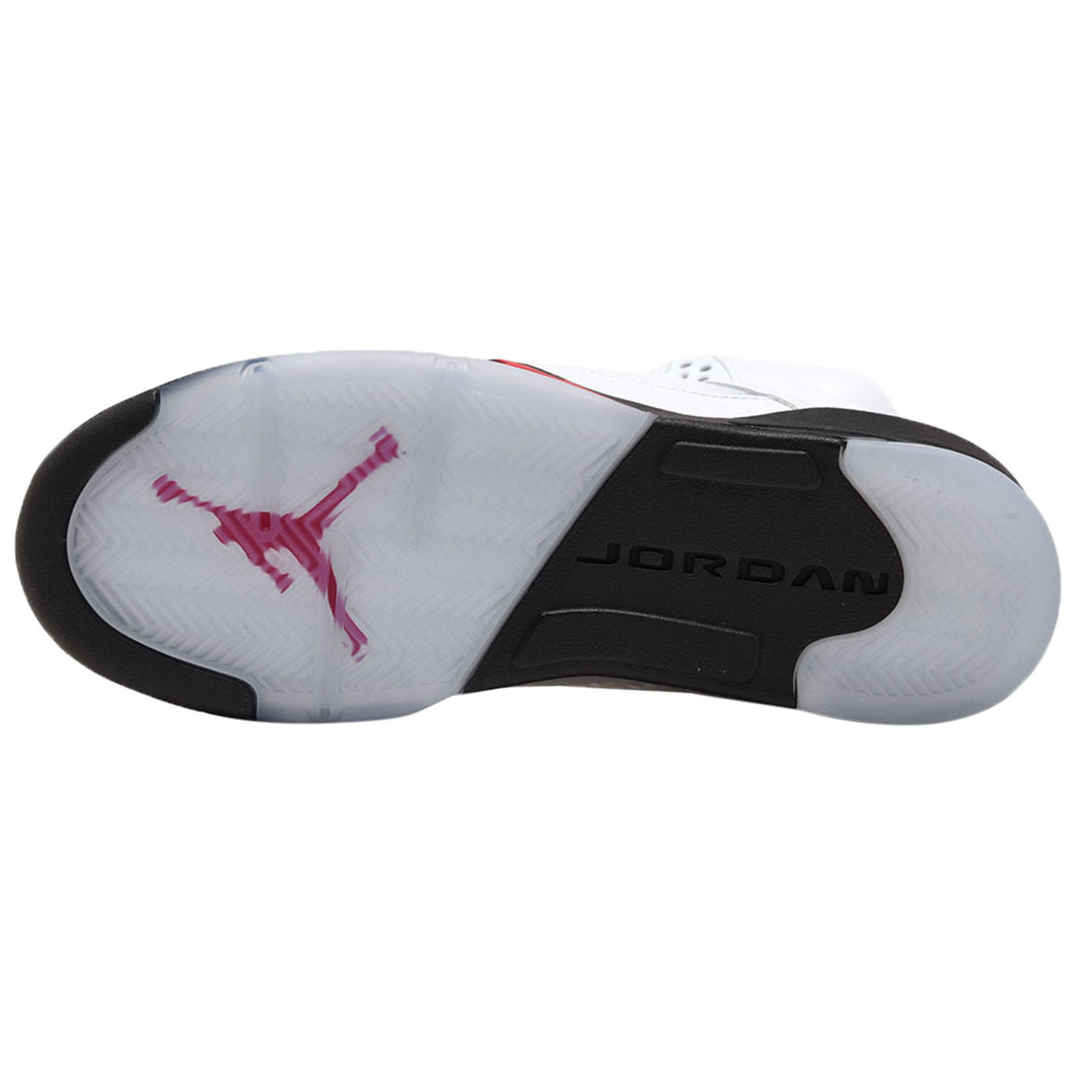 Jordan 5 Retro Fire Red Silver Tongue (2020) (GS)