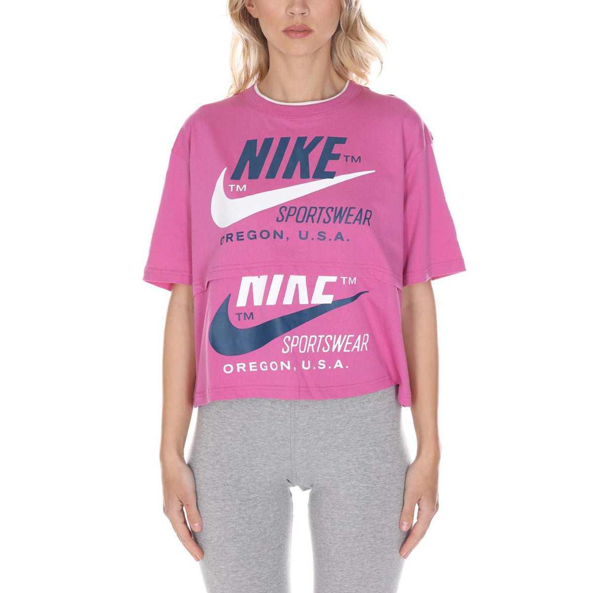 Nike Sportswear Icon Clash Short-sleeve Top Womens Style : Cj2040