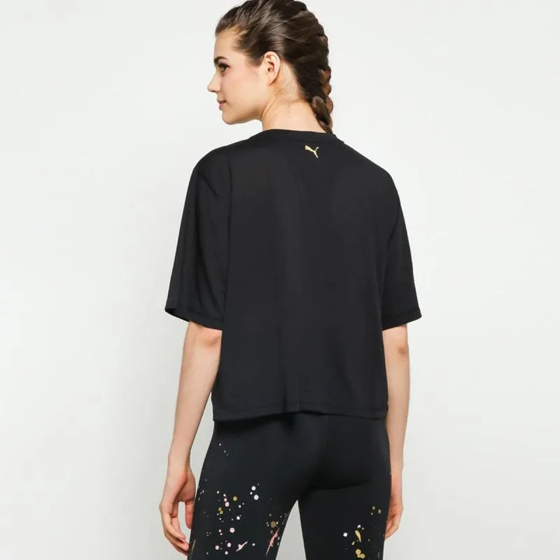 Puma Metal Spiash Graphic Tee Womens Style : 518970