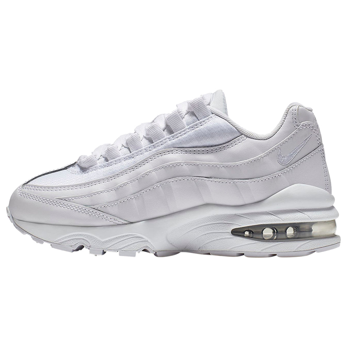 Nike Air Max 95 White Metallic Silver (GS)