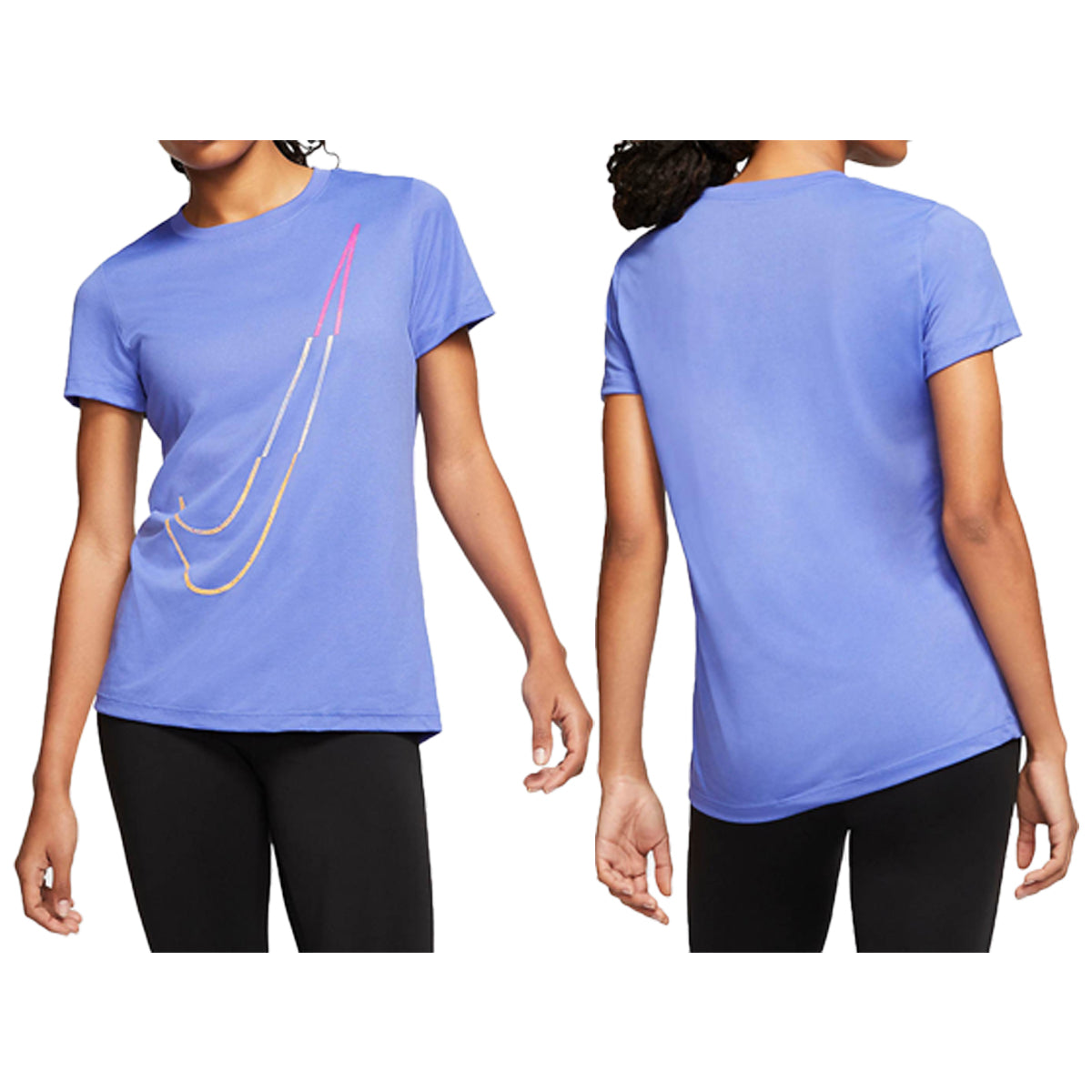 Nike Dri-fit Legend Icon Clash Swoosh Tee Womens Style : Ct7352