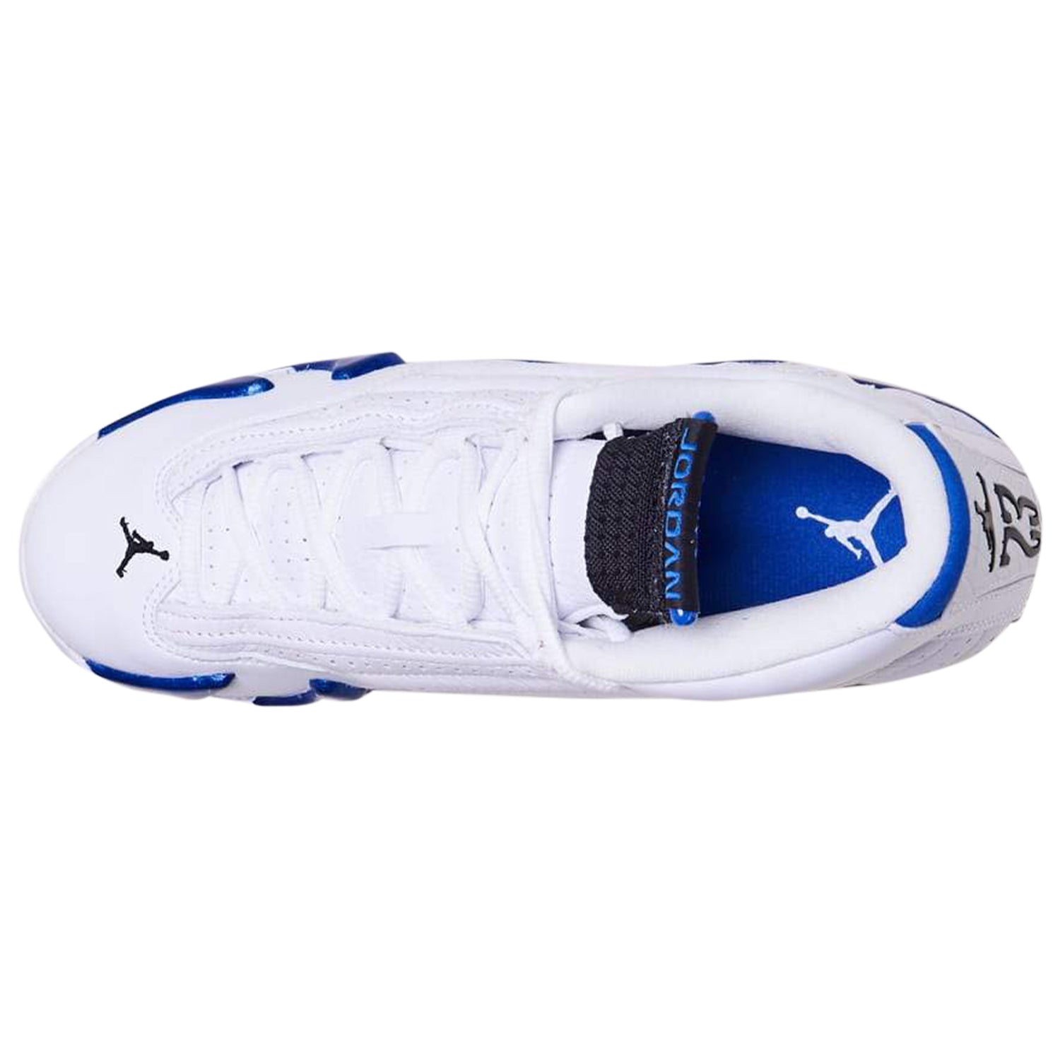 Jordan 14 Retro White Hyper Royal (GS)