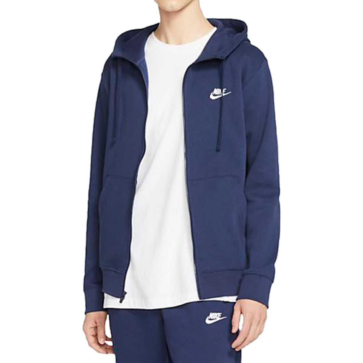 Nike Sportswear Club Fleece Full-zip Hoodie Mens Style : Bv2645