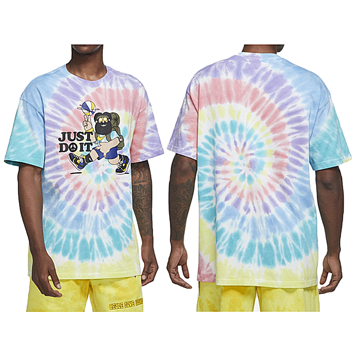 Nike Peace Love, Basketball T-shirt Mens Style : Cv2094