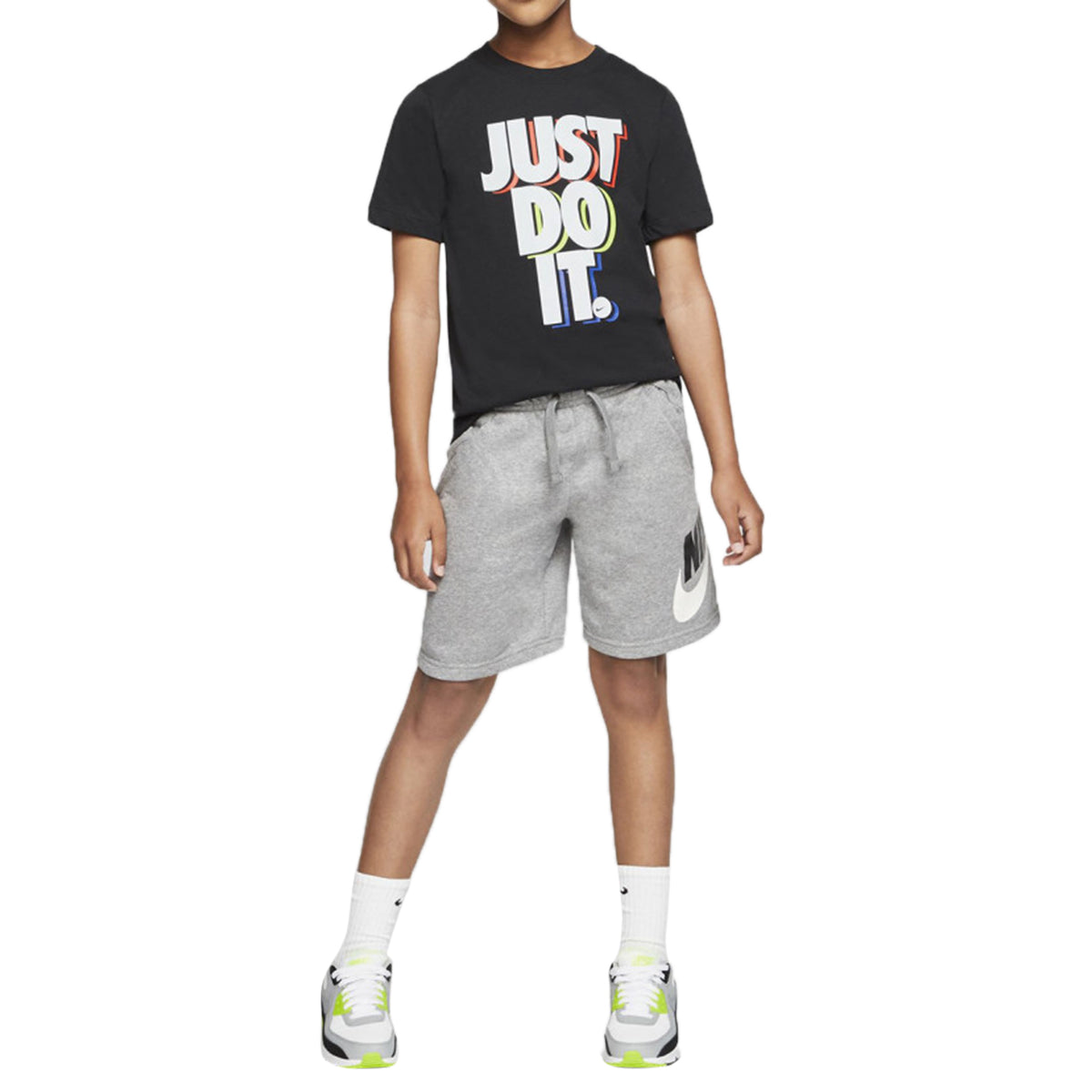Nike Sportswear Just Do It T-shirt Big Kids Style : Cu4569
