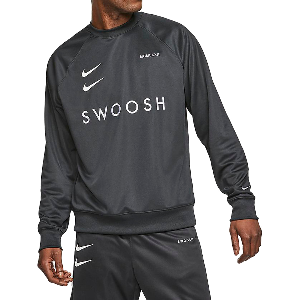Nike Sportswear Swoosh Long Sleeve T-shirt Mens Style : Cj4840