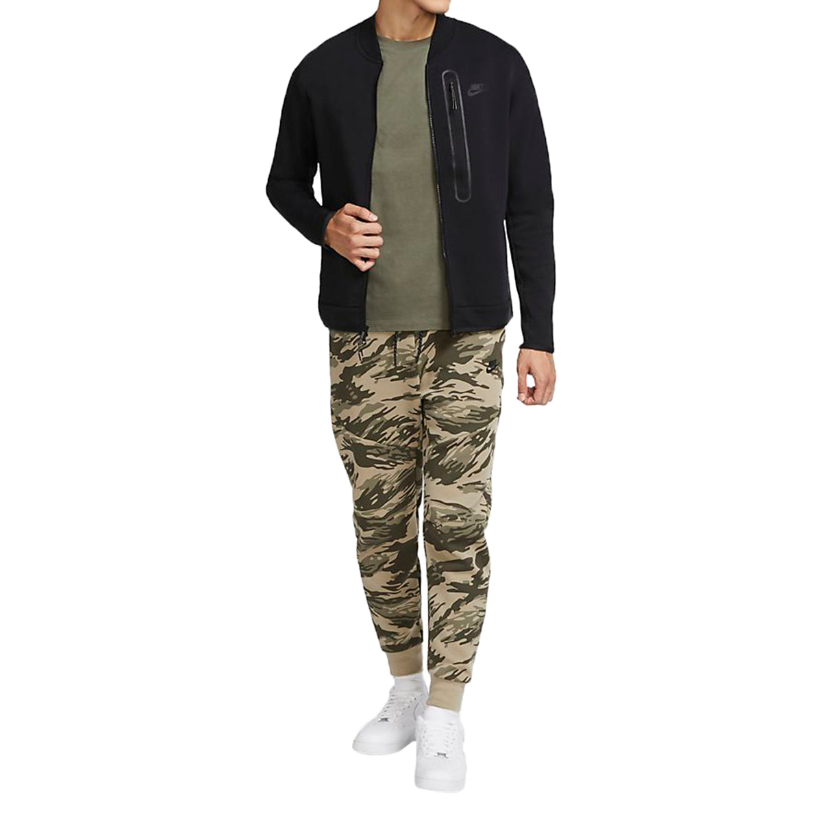 Nike Sportswear Tech Fleece Bomber Mens Style : Cz1797