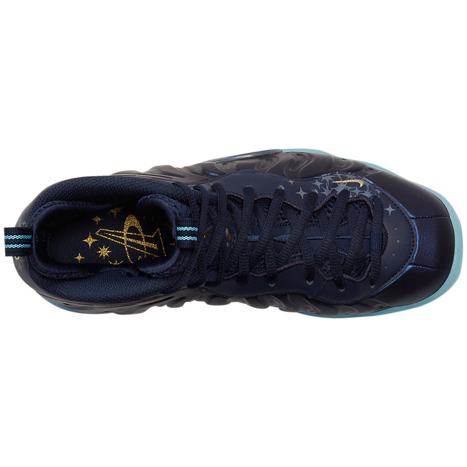 Nike Air Foamposite One Obsidian Metallic Gold (GS)
