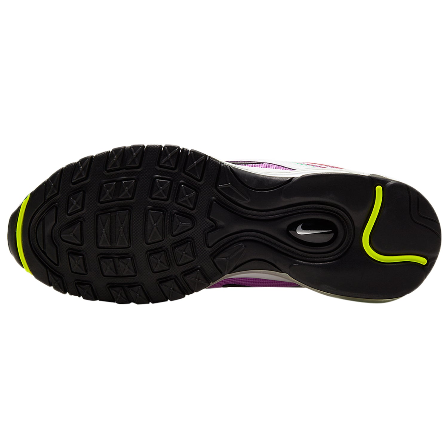 Nike Air Max 97 White Electro Green Fuchsia Glow (Women&
