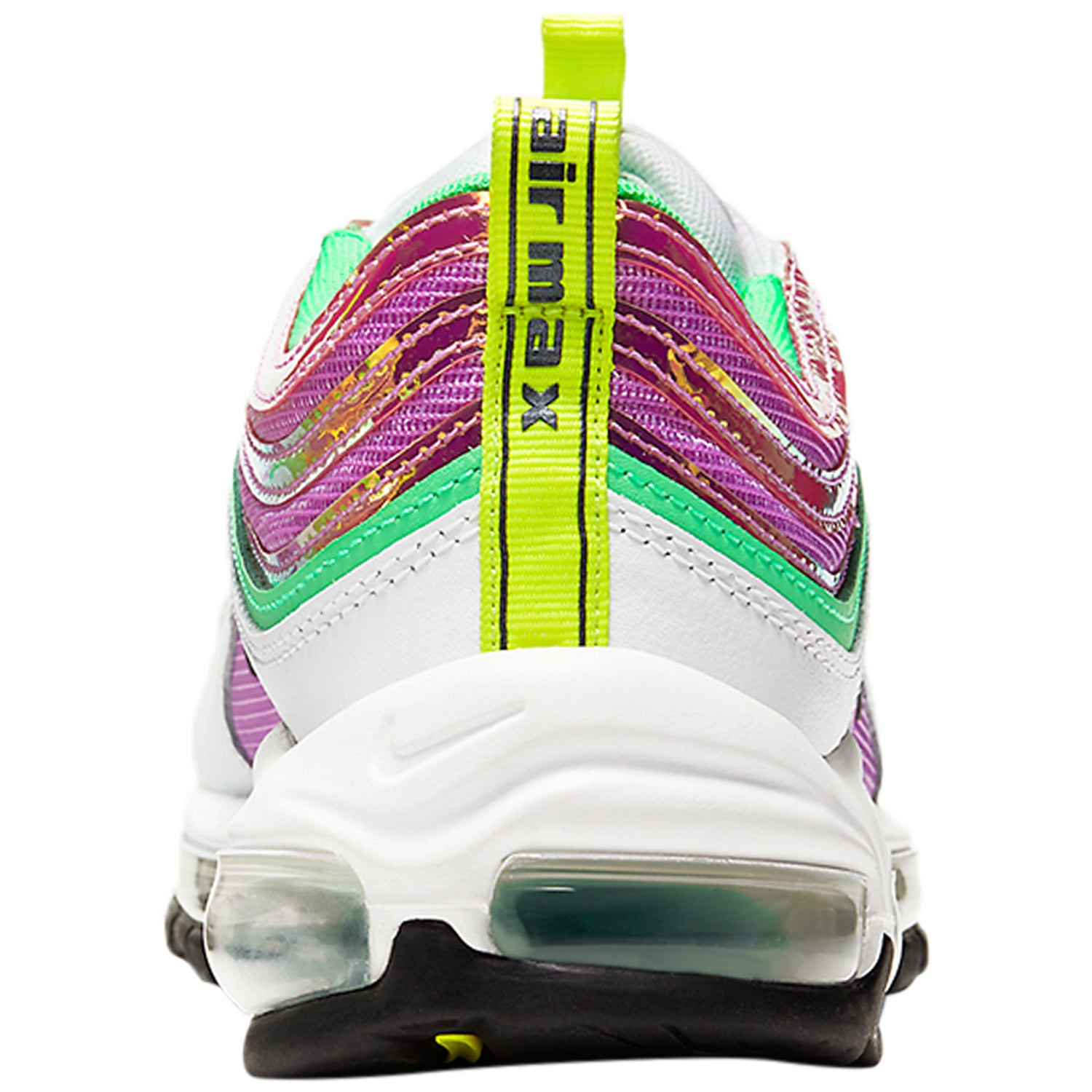 Nike Air Max 97 White Electro Green Fuchsia Glow (Women&