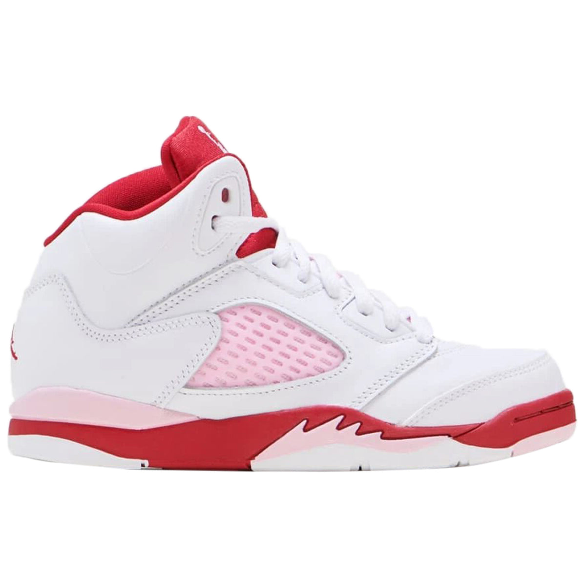 Jordan 5 Retro White Pink Red (PS)