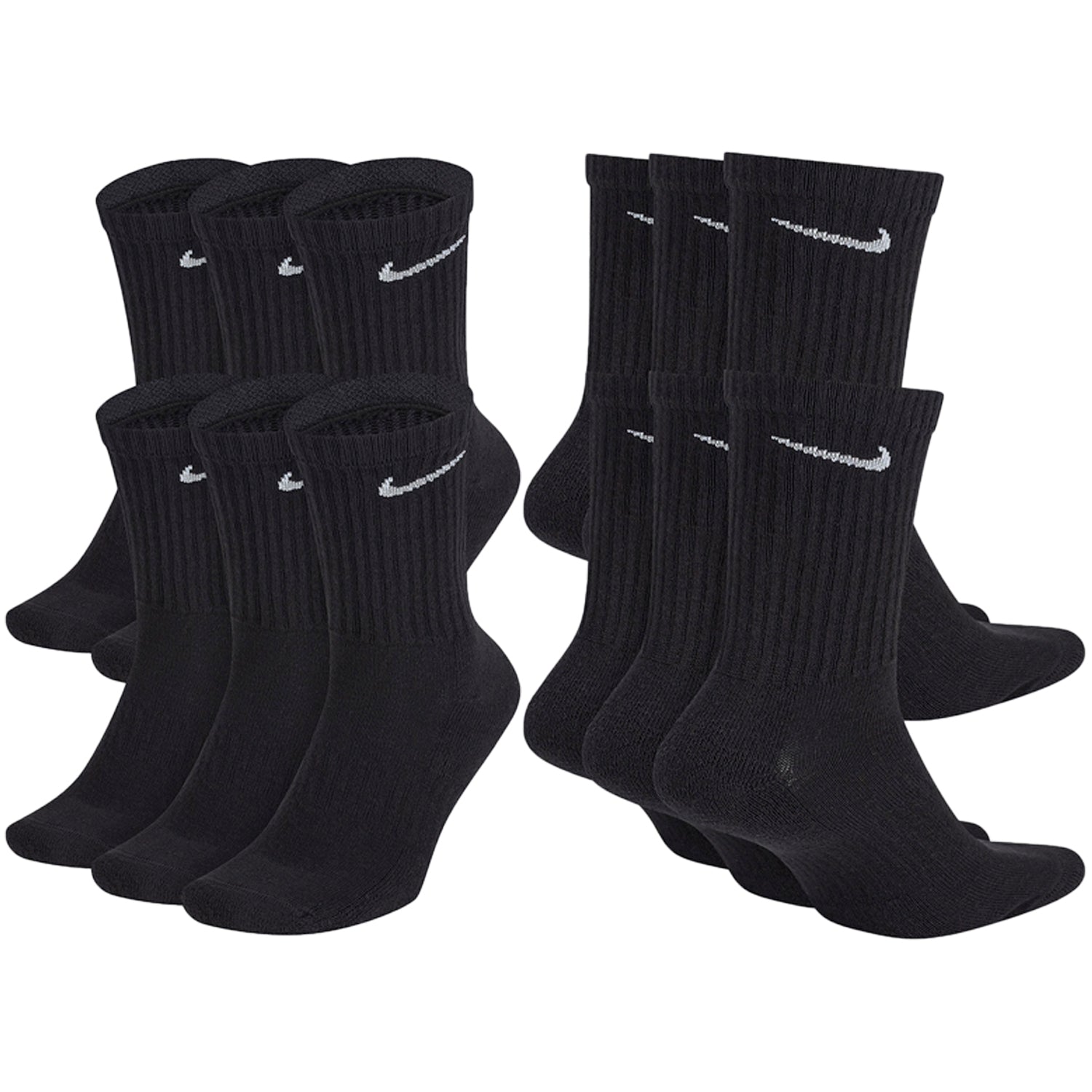 Nike 22 Everyday Cushion Crew Socks Unisex Style : Sx7666