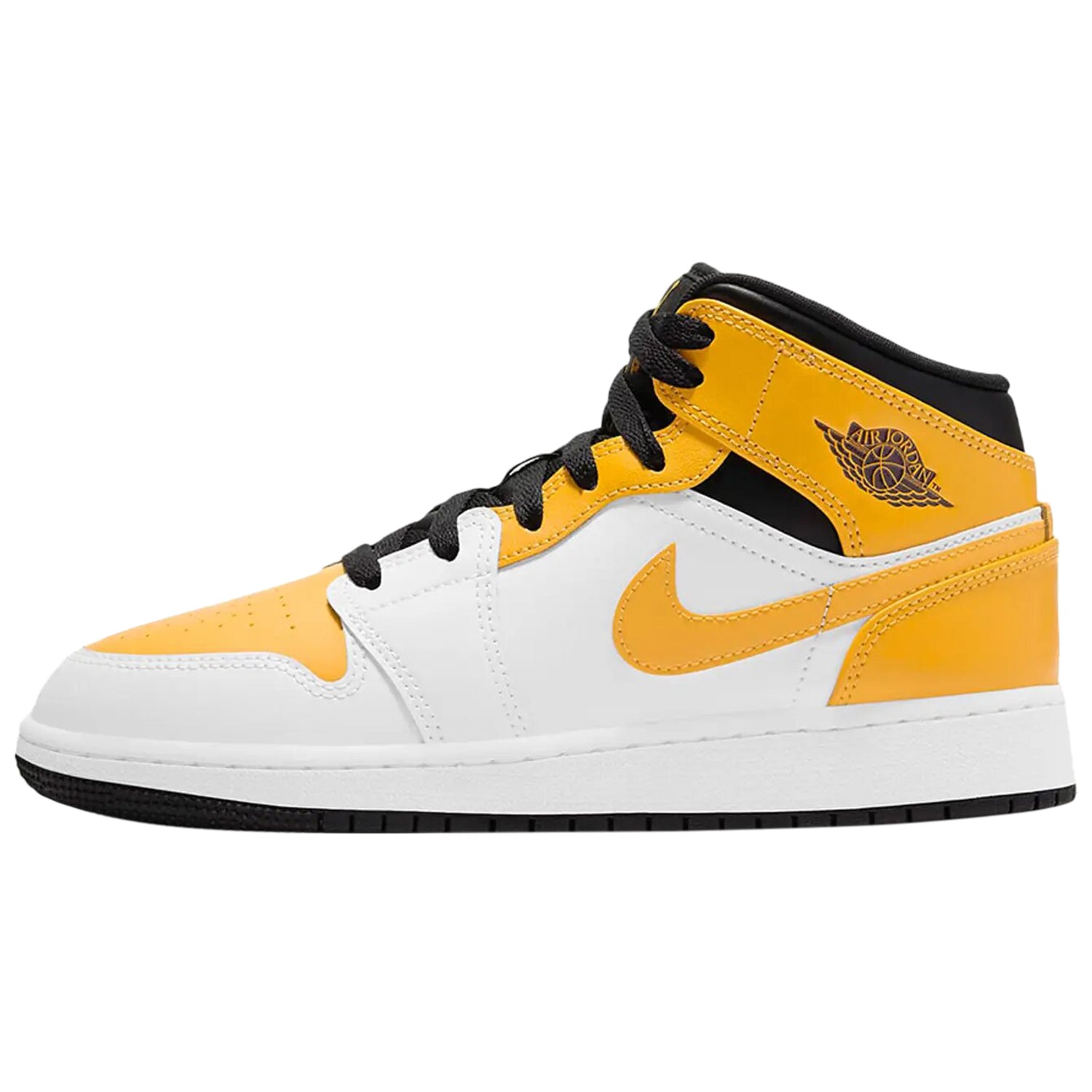 AIR JORDAN 1 MID GS 'UNIVERSITY GOLD'