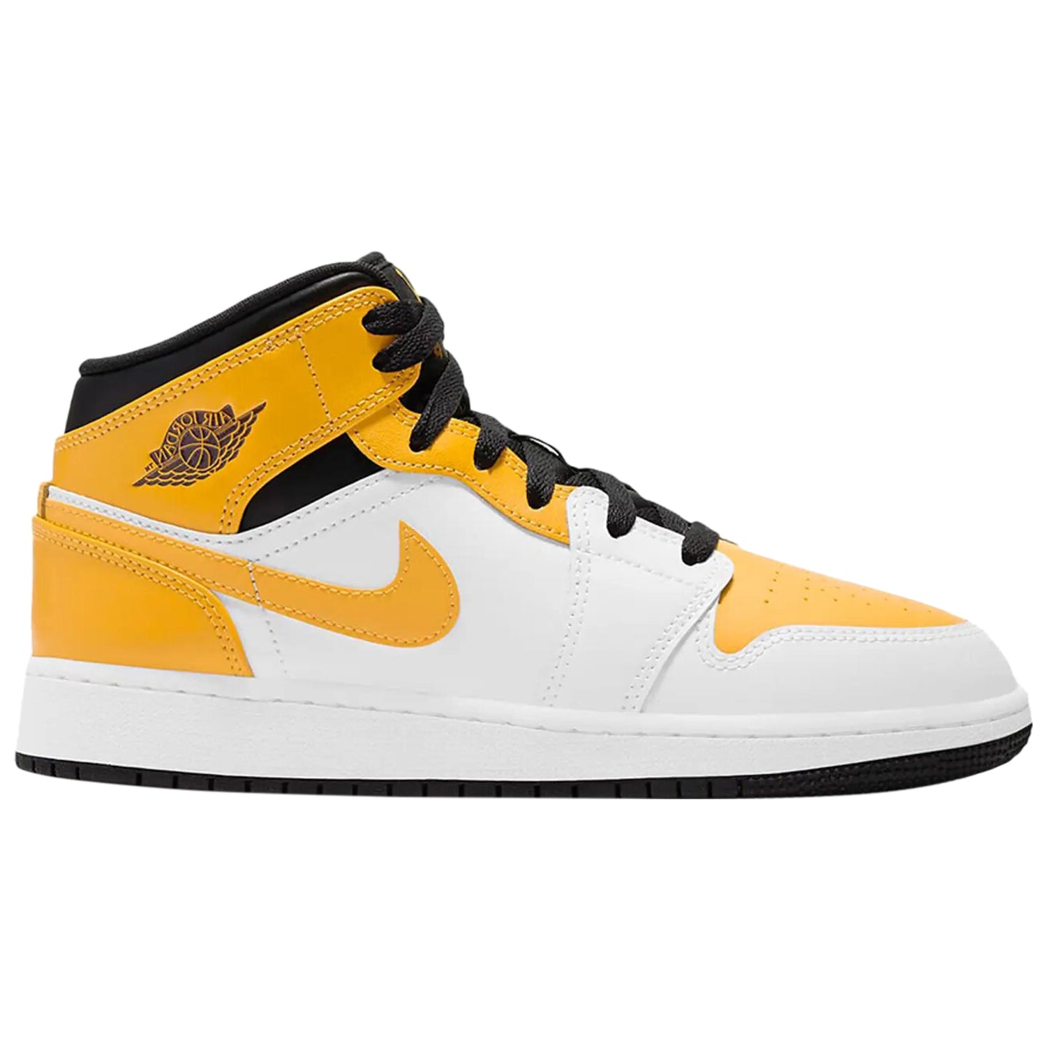 AIR JORDAN 1 MID GS 'UNIVERSITY GOLD'