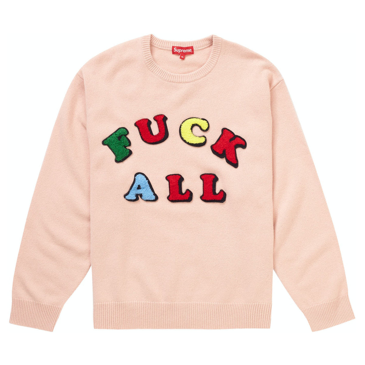 Supreme Fuck All Sweater Mens Style : Ss21sk15