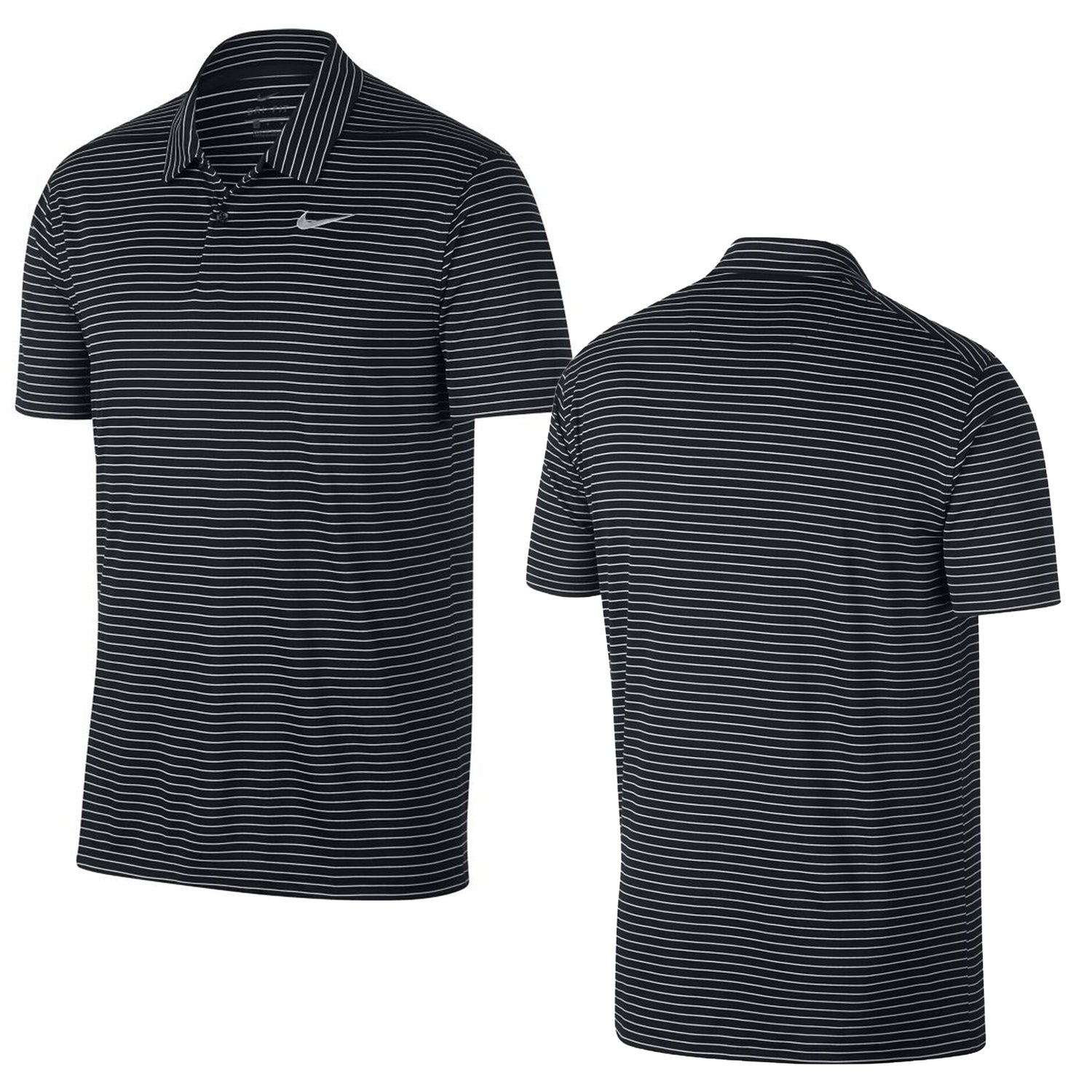 Nike Dri-fit Striped Golf Polo Mens Style : Aj5482