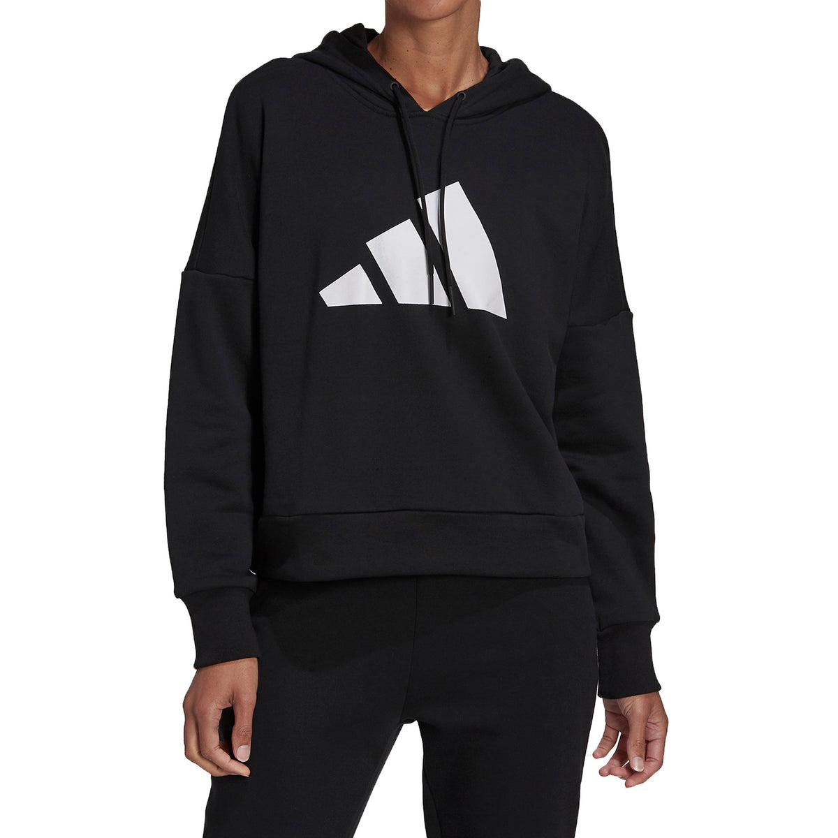 Adidas Essentials Fleece 3-stripes Hoodie Womens Style : H24080