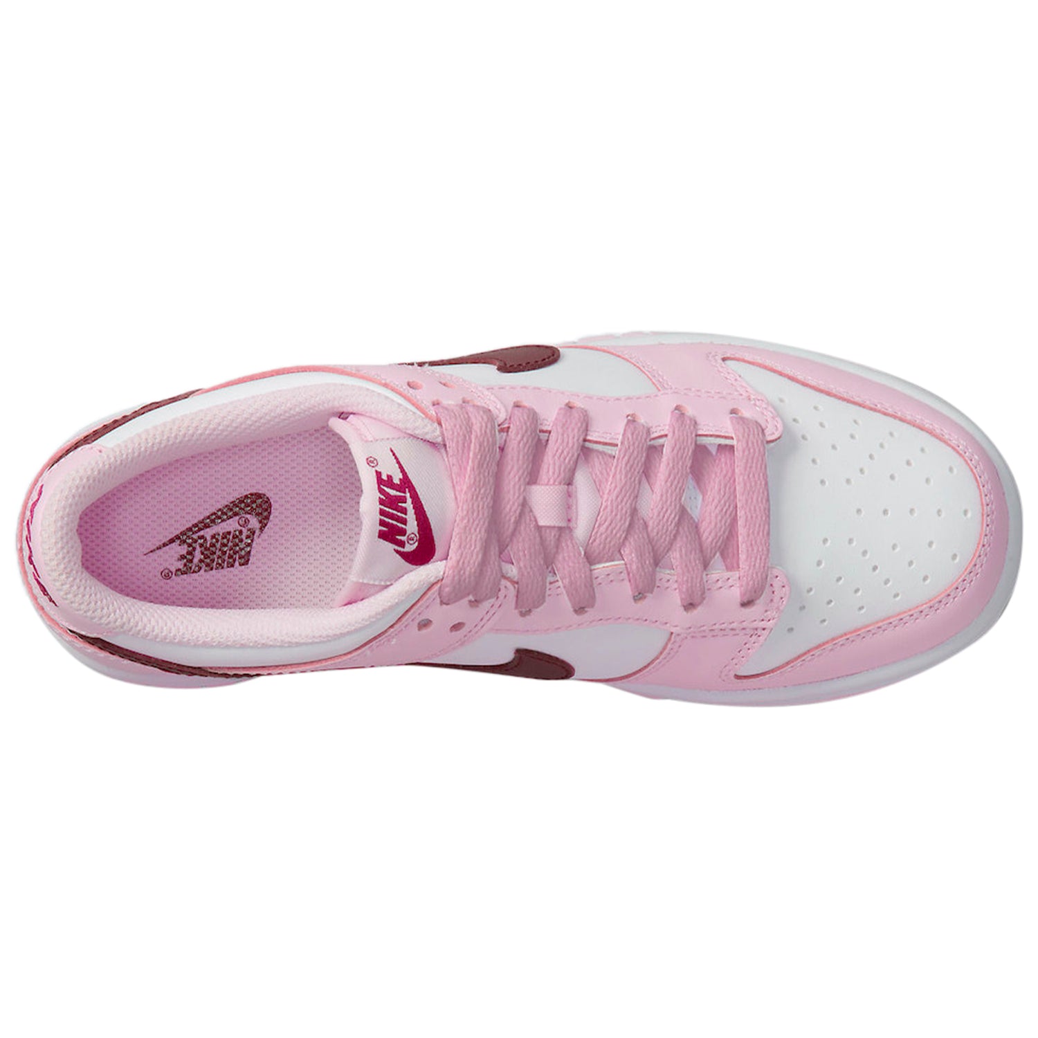 Nike Dunk Low Pink Foam Red White (GS)