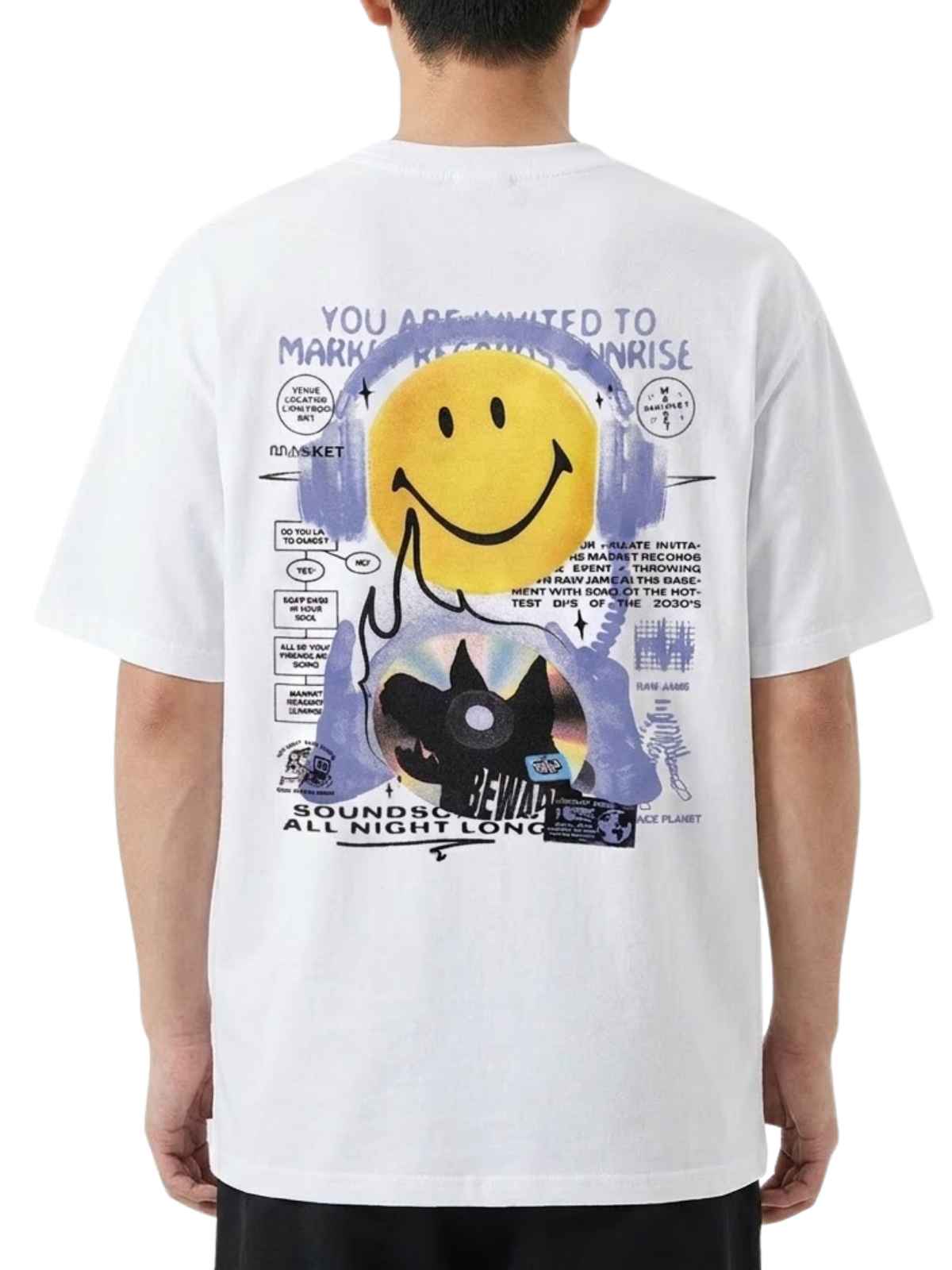 Market Smiley Afterhours T-shirt Mens Style : 399001769