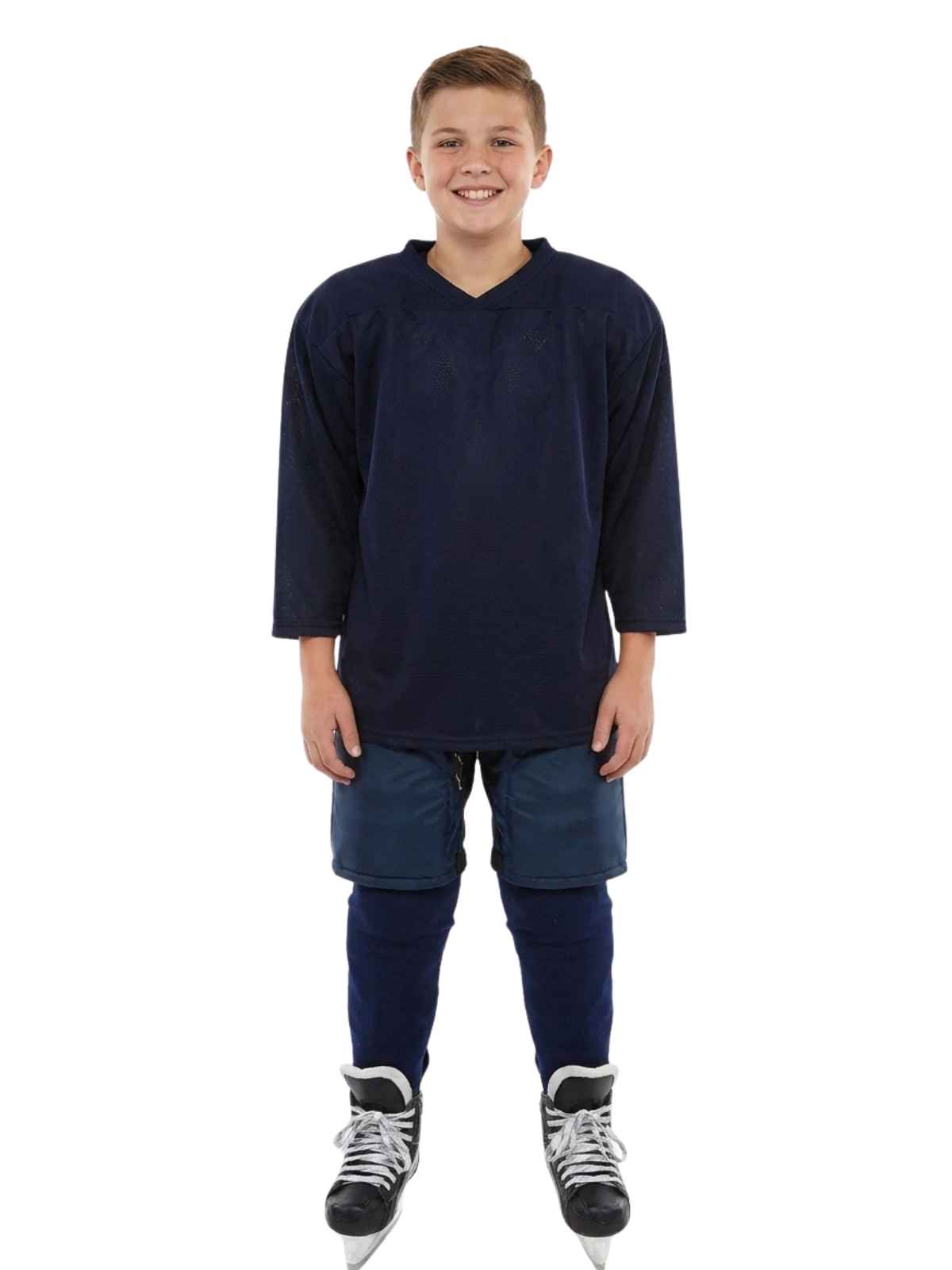 M.w Youth Practice Meshed Hockey Jersey Big Kids Style : Hspf7cb Y