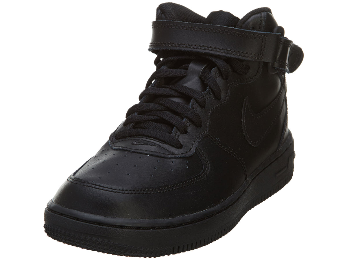 Nike Air Force 1 Mid Black (PS)