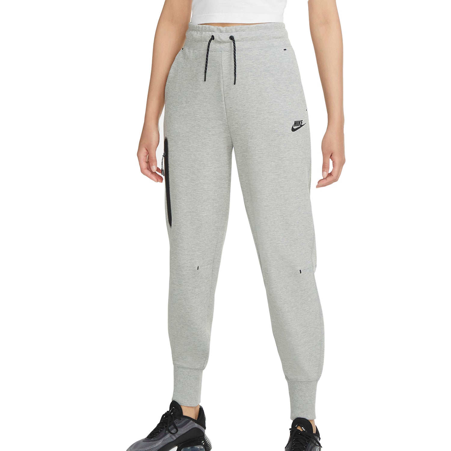 Nike Sportswear Women's Tech Fleece Pants Dark Grey Heather/Black