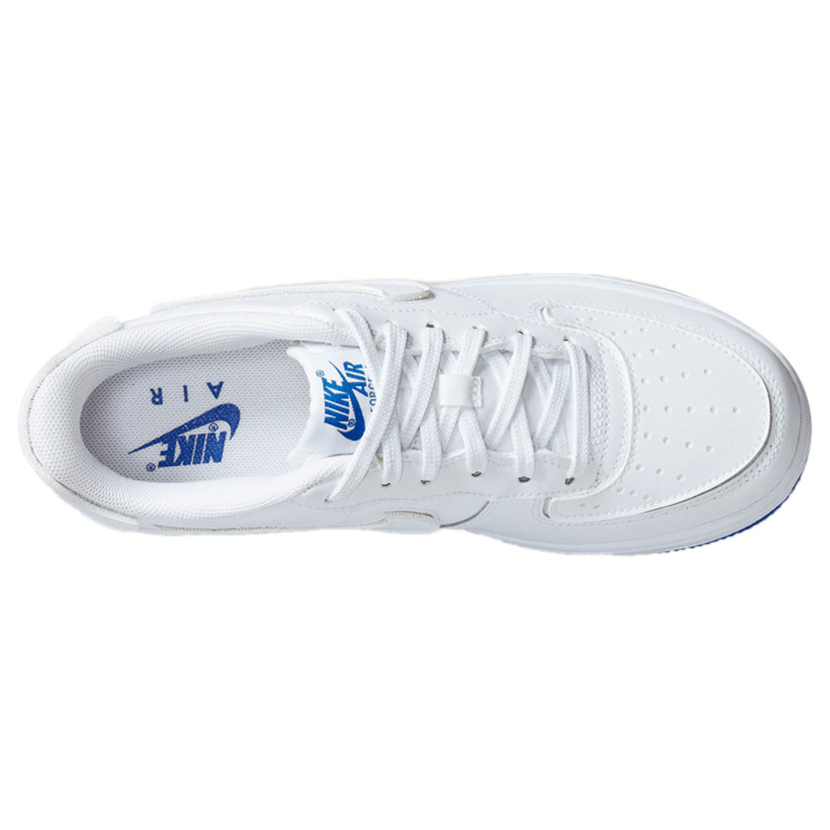 Nike Air Force 1/1 White Royal Blue (GS)