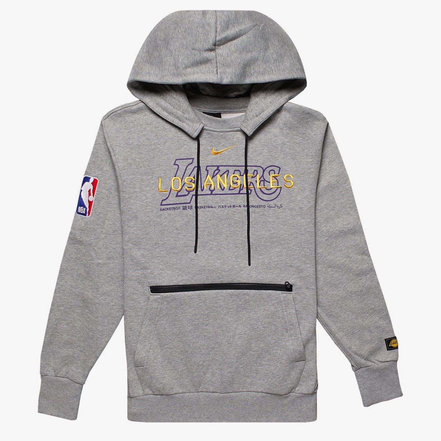 Nike Los Angeles Lakers Courtside Nba Pullover Hoodie Mens Style : Cn0622