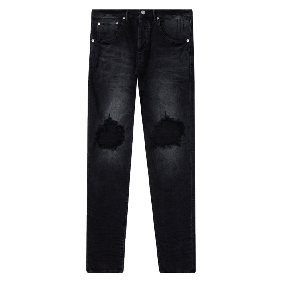 Purple-brand Slim Fit Jeans-low Rise With Slim Leg Mens Style : P002-blb