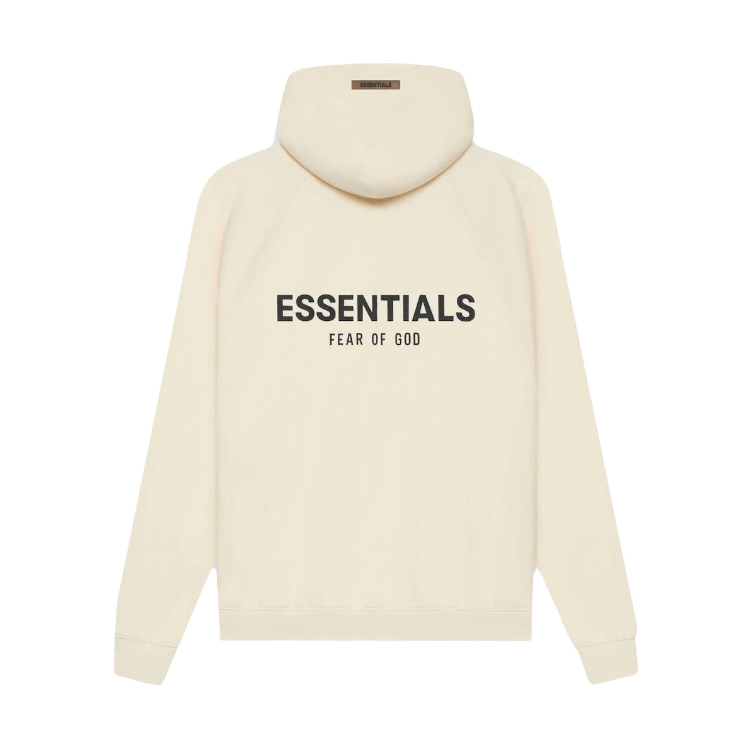 Fear Of God Essentials Back Logo Fleece Pullover Hoodie Mens Style : 614241