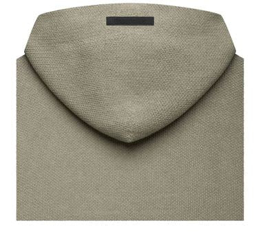 Fear Of God Essentials Front Logo Knit Pullover Hoodie Mens Style : 633692
