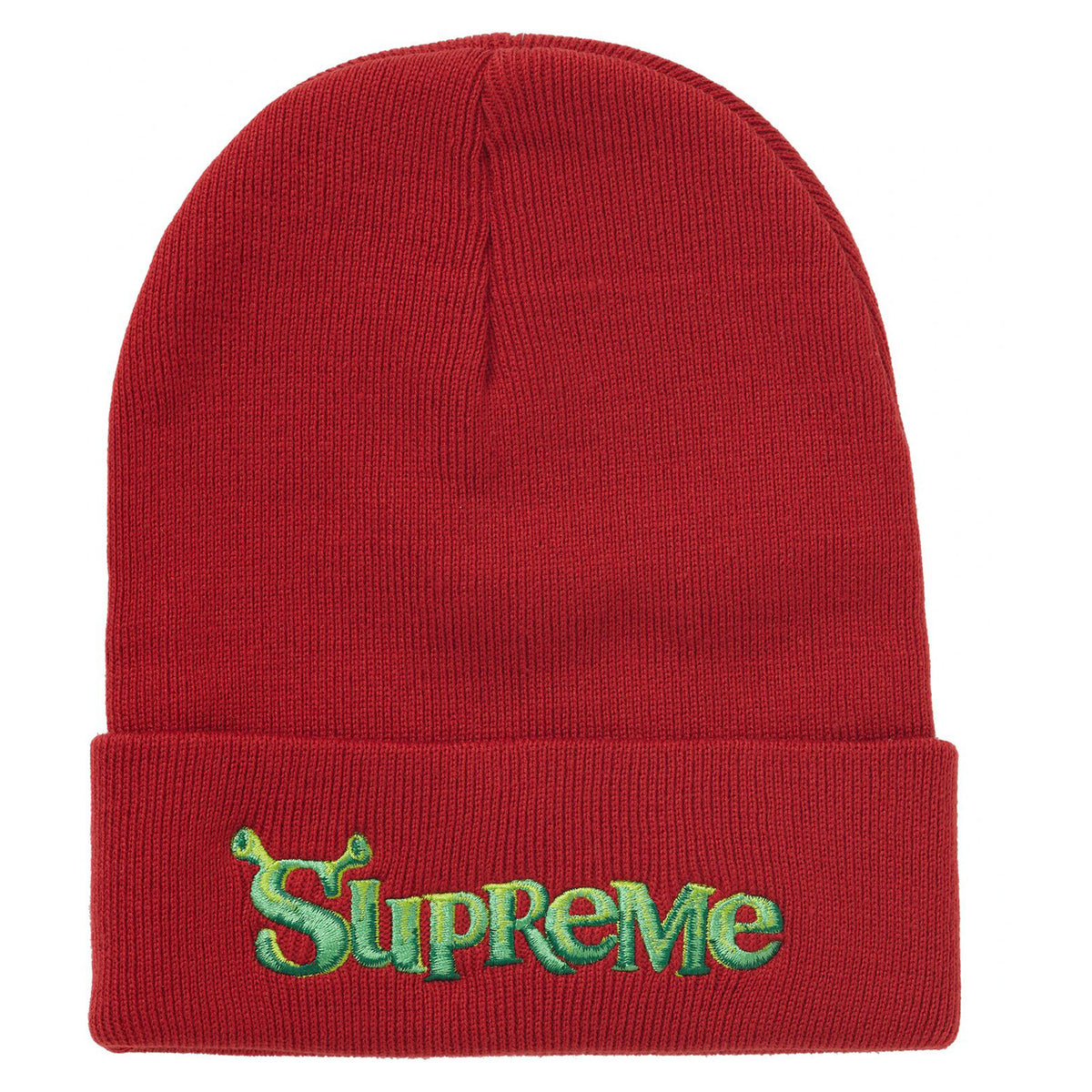 Supreme Shrek Beanie Cardinal