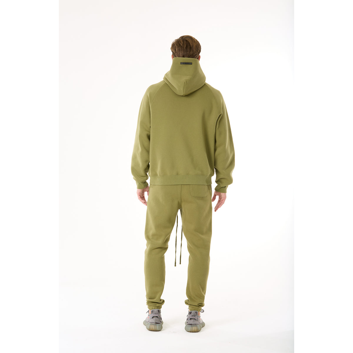 G WEST MENS LIFESTYLE PREMIUM PULLOVER HOODIE - CAPULET OLIVE