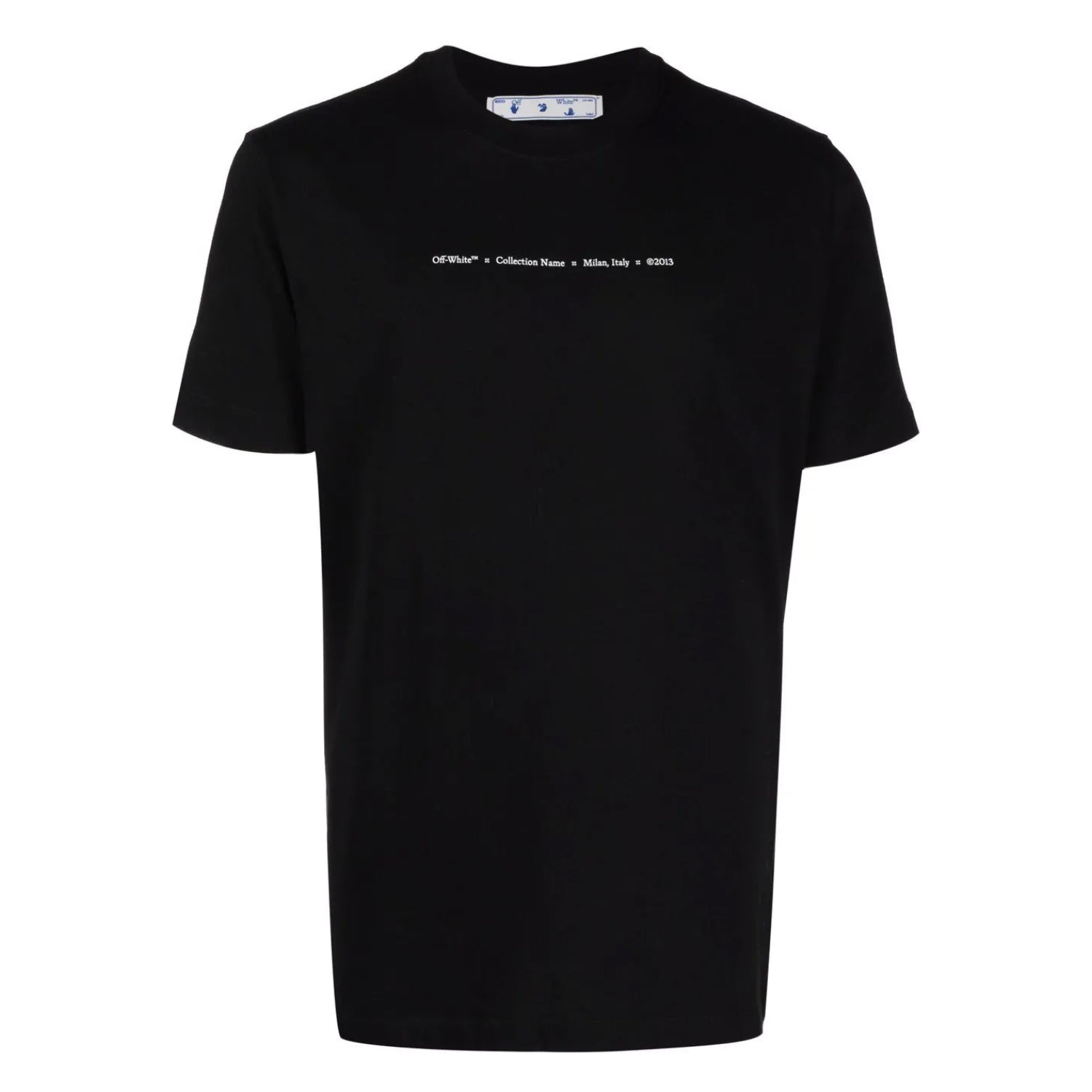 Off-white Tornado Arrow S/s Slim Tee Mens Style : Omaa027f21jer0101084
