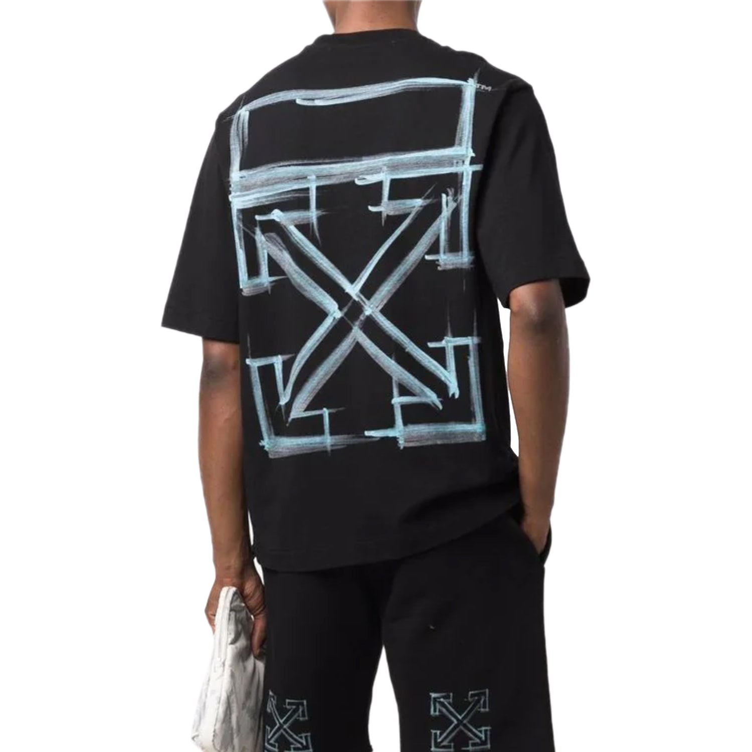 Off-white Marker S/s Skate Tee Mens Style : Omaa119f21jer0231084