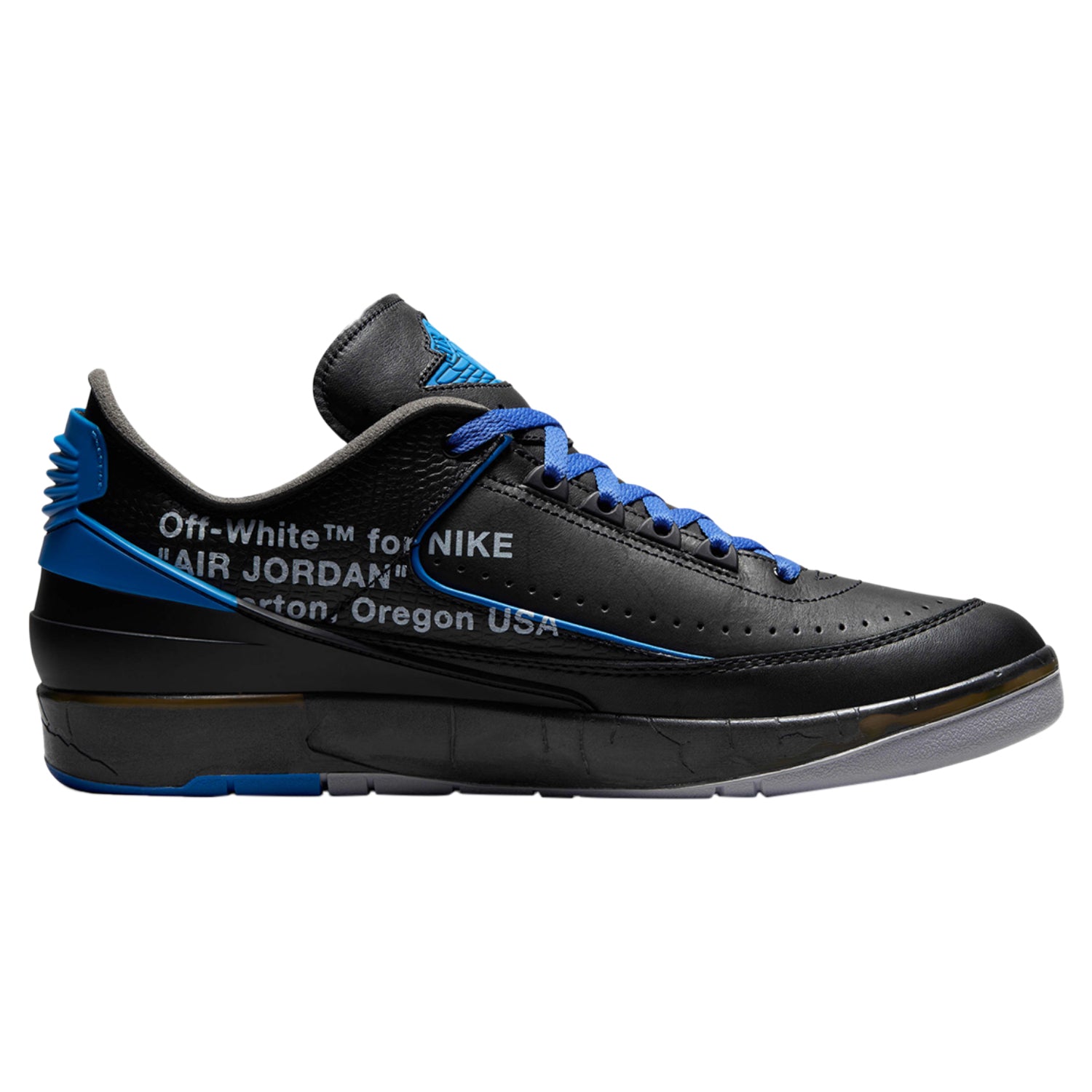 Jordan 2 Retro Low SP Off-White Black Blue