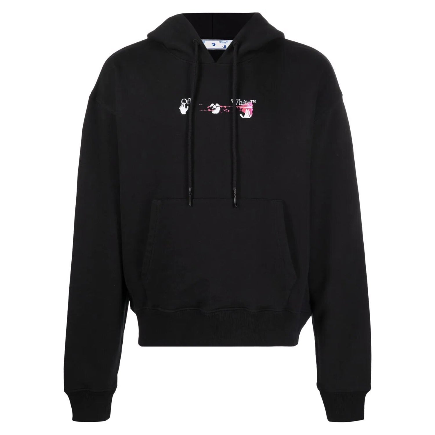 Off-white Acrylic Arrow Over Hoodie Mens Style : Ombb037f21fle0151032